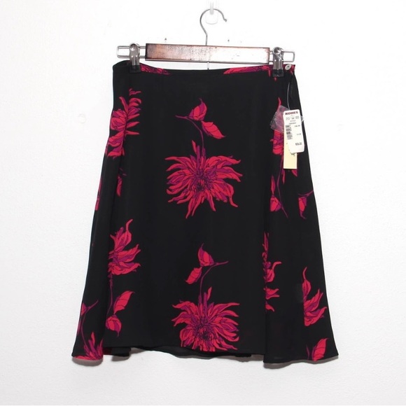 Vintage Dresses & Skirts - NEW Vintage Floral A-Line skirt Size 12 Outfit JPR